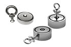 Neodymium Pot Magnet with Eyelet