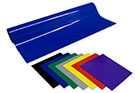 Magnetic foil coloured