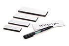 Dry Erase White Magnetic Strips