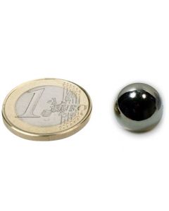 Magnetkugel / Kugelmagnet Ø 12,7 mm Neodym N40, Nickel - hält 2,8kg