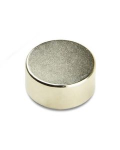 Scheibenmagnet / Rundmagnet Ø 22x 8mm – Neodym N42, Nickel – hält 11,5kg