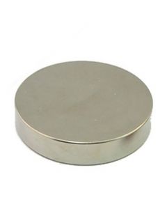Scheibenmagnet / Rundmagnet Ø 60x 10mm – Neodym N40 (NdFeB) Nickel - hält 50kg