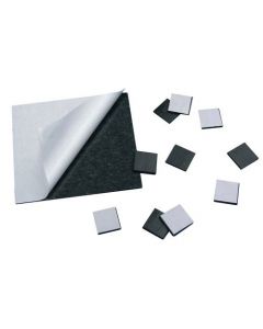 100 Takkis / Magnetplättchen selbstklebend 11mm x 25mm x 1,5mm