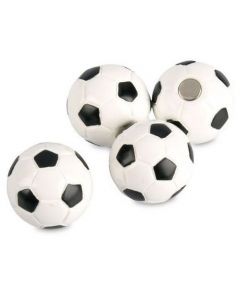 4 x Kühlschrankmagnete Fußball Ø 22mm Magnete für Pinnwand Magnettafel