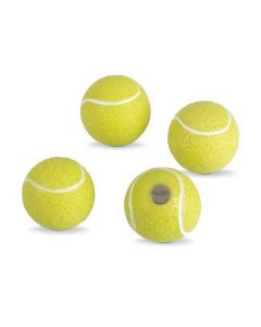 4 x Kühlschrankmagnete Tennis Ø 22mm Magnete für Pinnwand Magnettafel