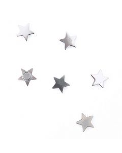 6 x Kühlschrankmagnete Star 15x5x5mm Magnete für Pinnwand Magnettafel