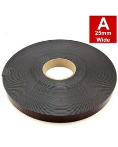 Magnetband Magnetstreifen selbstklebend 1,5mm x 25,4mm x  5m, Typ A