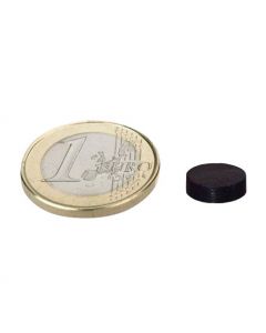 Scheibenmagnet / Rundmagnet Ø 10x 3mm – Neodym N35 (NdFeB) Epoxid - hält 1,8 kg