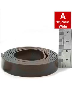 Magnetband Magnetstreifen selbstklebend 1,5mm x 12,7mm x 30m, Typ A, anisotrop