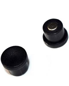 Pinnwand-Magnet Magnetpins Ø 10 x 8 mm Neodym (NdFeB) SCHWARZ – Haftkraft 0,5kg