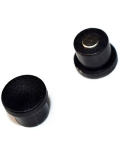 Pinnwand-Magnet Magnetpins Ø 18 x 8 mm Neodym (NdFeB) SCHWARZ – Haftkraft 1,0 kg