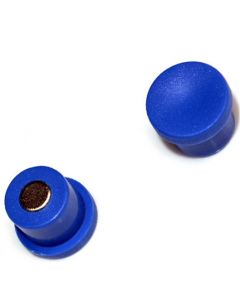 Pinnwand-Magnet Magnetpins Ø 18 x 8 mm Neodym (NdFeB) BLAU – Haftkraft 1,0 kg
