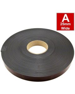 Magnetband Magnetstreifen selbstklebend 1,5mm x 25,4mm x 10m, Typ A