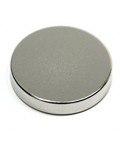 Scheibenmagnet / Rundmagnet Ø 13x 1mm – Neodym N45 (NdFeB) Nickel - hält 850g