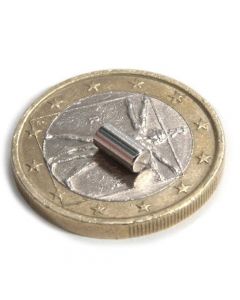 Stabmagnet Magnet-Stab Ø  3 x   4 mm Neodym N35 (NdFeB) Nickel - Haftkraft 320g
