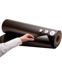 Eisenfolie Ferrofolie unbeschichtet roh braun 0,4mm x  62cm x 30m – Rolle