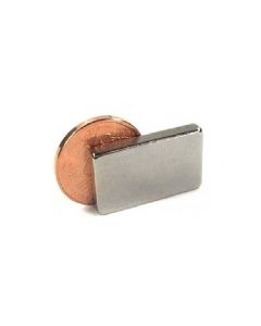 Quadermagnet Magnet-Quader  20 x  3 x 12mm Neodym N42, Nickel - hält 3,2 kg