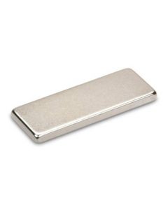 Quadermagnet Magnet-Quader  35 x 15 x  3mm Neodym N40, Nickel - Haftkraft 5,0 kg