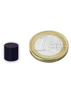 Scheibenmagnet Rundmagnet Ø 10 x 10mm Ferrit Y35 - hält 400g - Keramik-Magnet