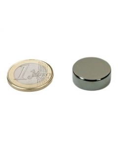 Scheibenmagnet / Rundmagnet Ø 20x 7mm – Neodym N40 (NdFeB) Nickel - hält 8,5 kg