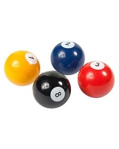 4 x Kühlschrankmagnete Billard Ø 22mm Magnete für Pinnwand Magnettafel
