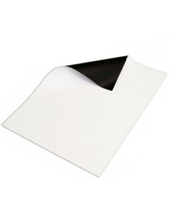 Magnetfolie weiß matt beschichtet DIN A4 Format - 210 x 297 x 0,8mm