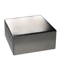 Quadermagnet Magnet-Quader  70 x  70 x 20mm Neodym N45, Nickel - hält 300 kg