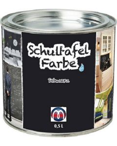 Tafelfarbe / Schultafel-Lack 0,5 L Dose - Tafel-Lack Wandtafelfarbe Kreidefarbe