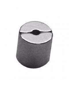 Segment Magnet 4mm x 180° x InnenR 1mm x AußenR 4mm, Neodym N50 - Paar N / S