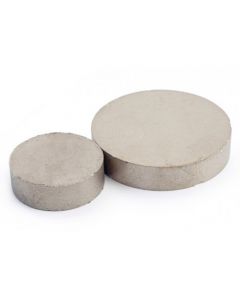 Scheibenmagnet / Rundmagnet SmCo, Nickel - Ø 9 x 9mm - hält 2kg