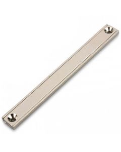 Flachleisten-Magnet Neodym 120 x 13,5 x 5 mm mit Bohrung und Senkung - hält 40kg