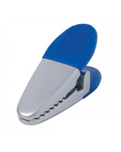 Magnetclip Magnetklammer Neodym blaue Griffe 8,5 x 3,0 x 3,0cm - Magnet Klemme