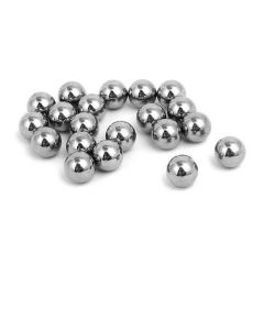 Stahlkugel Ø 10 mm Nickel - zur Kombination mit Neodymmagneten - KEIN MAGNET