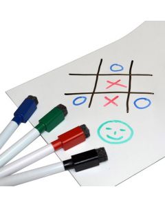 Magnetfolie / Whiteboardfolie magnetisch weiß beschreibbar 0,6mm x 1m x 1m