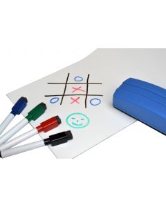 Magnetfolie / Whiteboardfolie magnetisch weiß beschreibbar 1,1mm x 1m x 1m