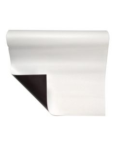 Magnetfolie weiß matt beschichtet 0,3mm x  20cm x  31cm