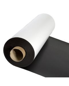 Magnetfolie weiß matt beschichtet 0,6mm x  50cm x 100cm - magnetische Folie