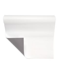 Magnetfolie weiß matt beschichtet 1,1mm x  50cm x  62cm - magnetische Folie