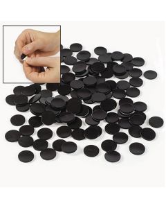 150 Takkis, Magnetplättchen selbstklebend Ø 16mm x 0,9mm