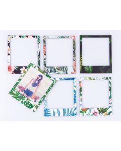 6-Piece Magnetic Picture / Photo Frames Tropical