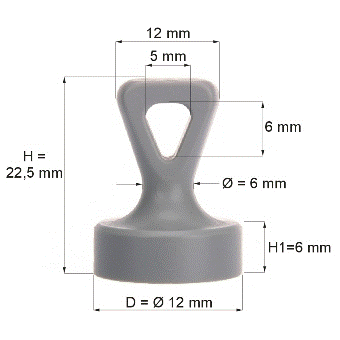 Ösenmagnet